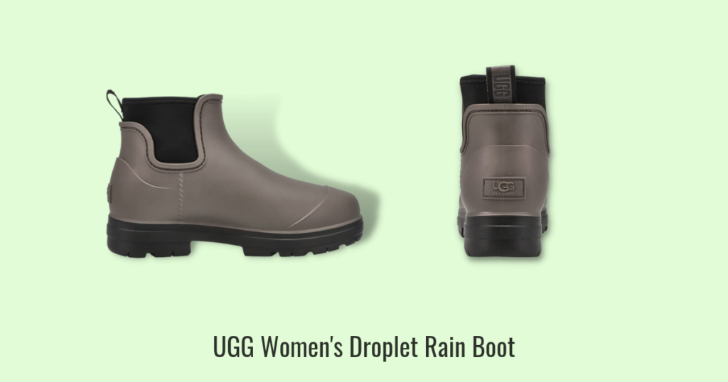 ugg women's droplet rain boot