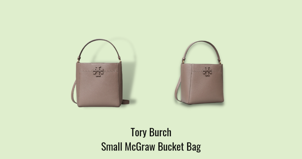 tory burch bucket bag